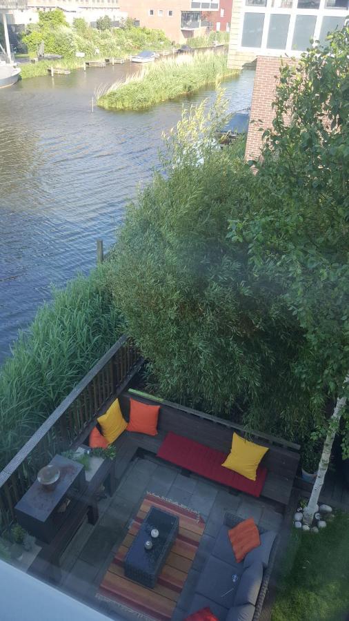 Great Canal Studio - Water View & Free Parking อัมสเตอร์ดัม ห้อง รูปภาพ
